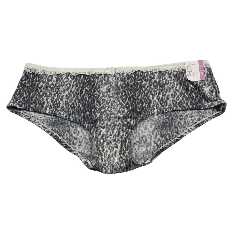 Gilligan & OMalley Womens Hipster Underwear XL (16) Animal Print Modal & Spandex
